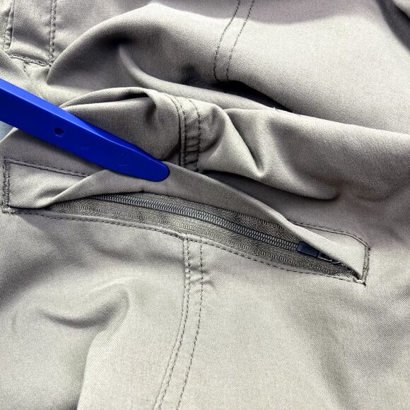 Prana Breathe Born From The Experience Hiking Outdoor Capris Women Sz L Brownish - Picture 8 of 13